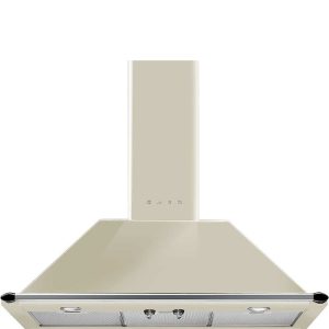 Smeg KT90PE afzuigkap Muurmontage Crème 820 m³/uur A