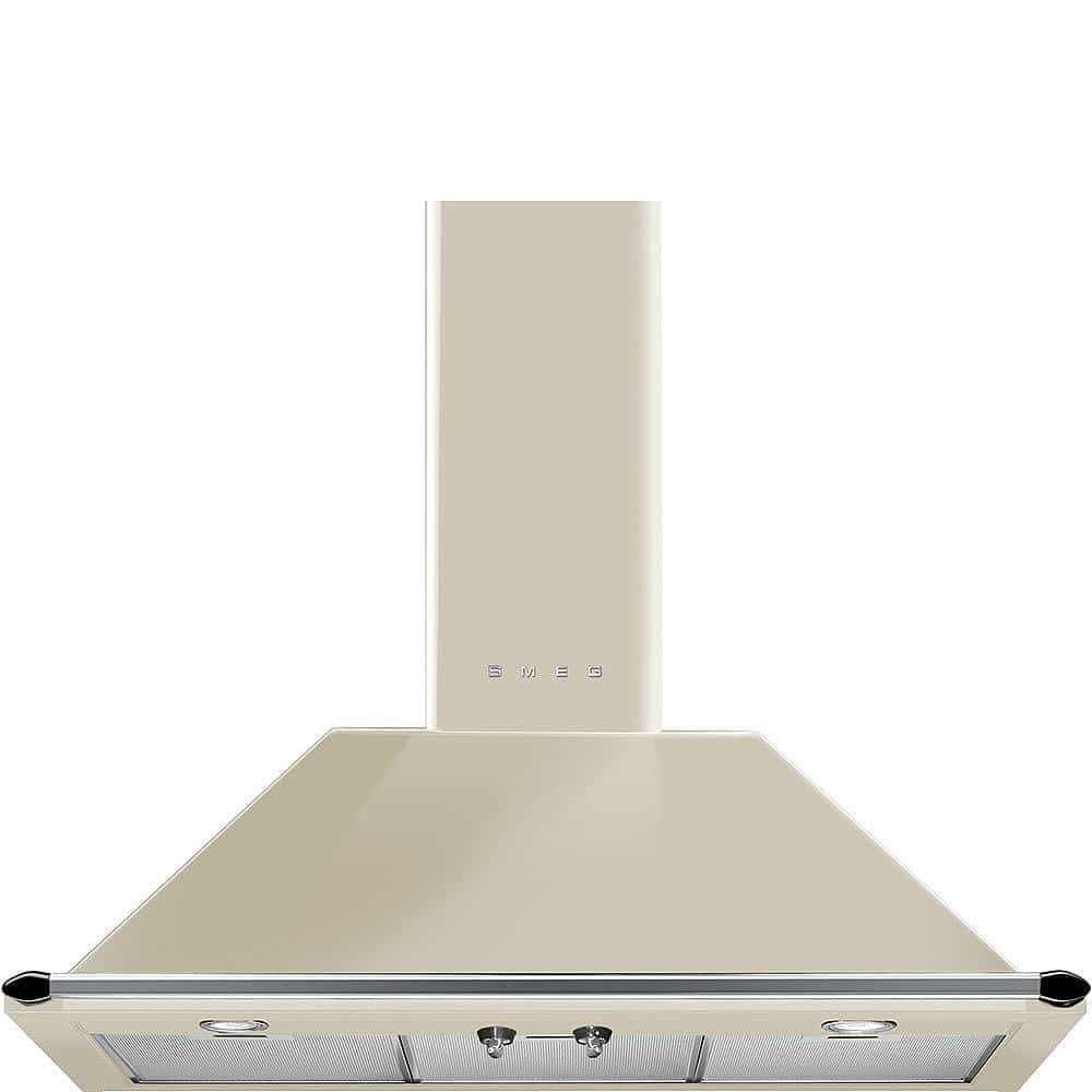 Smeg KT90PE afzuigkap Muurmontage Crème 820 m³/uur A - Afbeelding 3