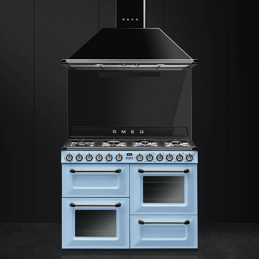 Smeg KT110BLE afzuigkap Muurmontage Zwart 820 m³/uur A - Afbeelding 4