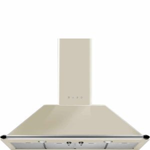 Smeg KT110PE afzuigkap Muurmontage Crème 820 m³/uur A