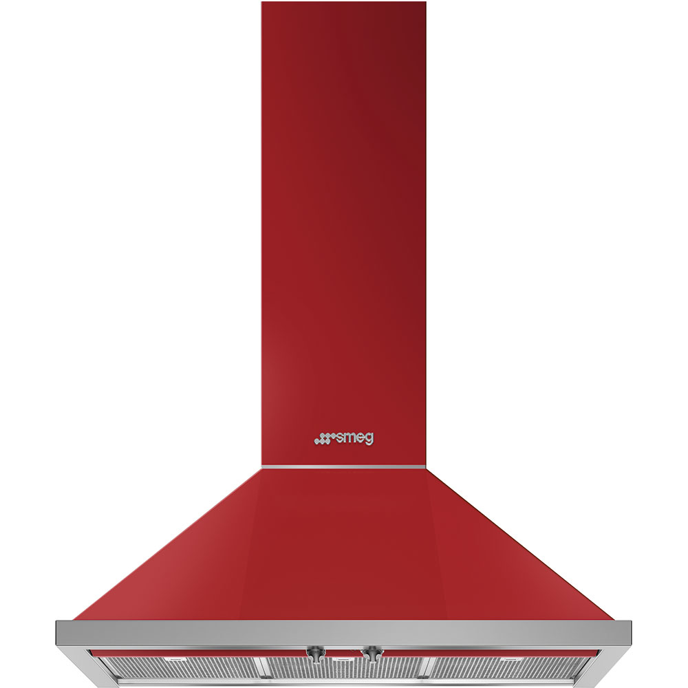 Smeg KPF9RD afzuigkap Muurmontage Rood 781 m³/uur A+ - Afbeelding 6