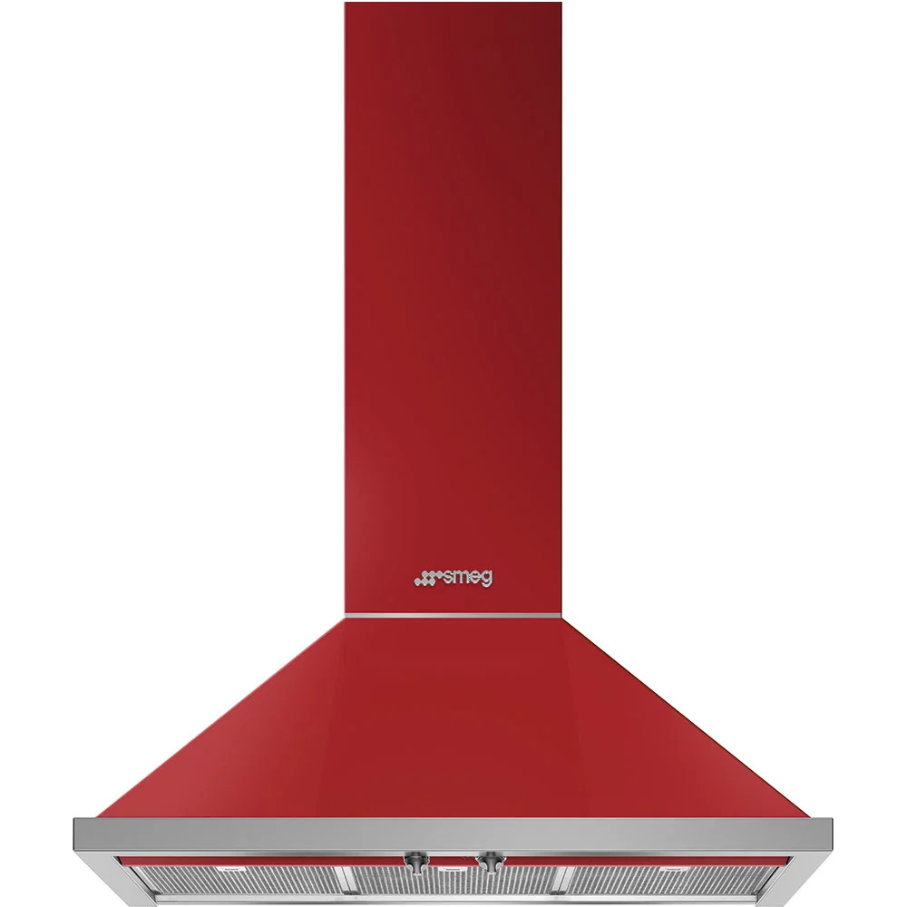 Smeg KPF9RD afzuigkap Muurmontage Rood 781 m³/uur A+ - Afbeelding 2