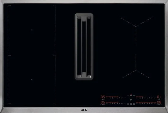 AEG COLI84COXB inductie kookplaat met afzuiging | Hob²Hood - Afbeelding 2