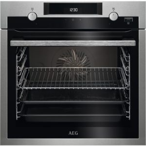 AEG BCS455020M 71 l A+ Zwart, Roestvrijstaal oven