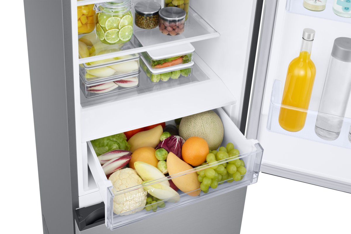 Samsung RB38C602ESA/EU koel-vriescombinatie Vrijstaand 390 l E Zilver - Afbeelding 8