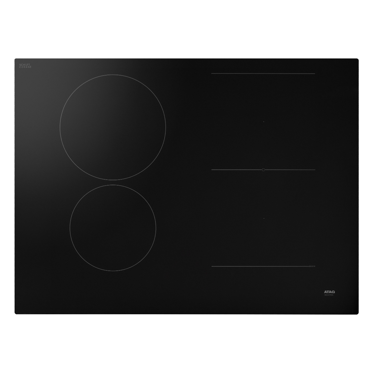 ATAG BIH07471EV kookplaat Zwart Ingebouwd 70 cm Inductiekookplaat zones 4 zone(s) - Afbeelding 8