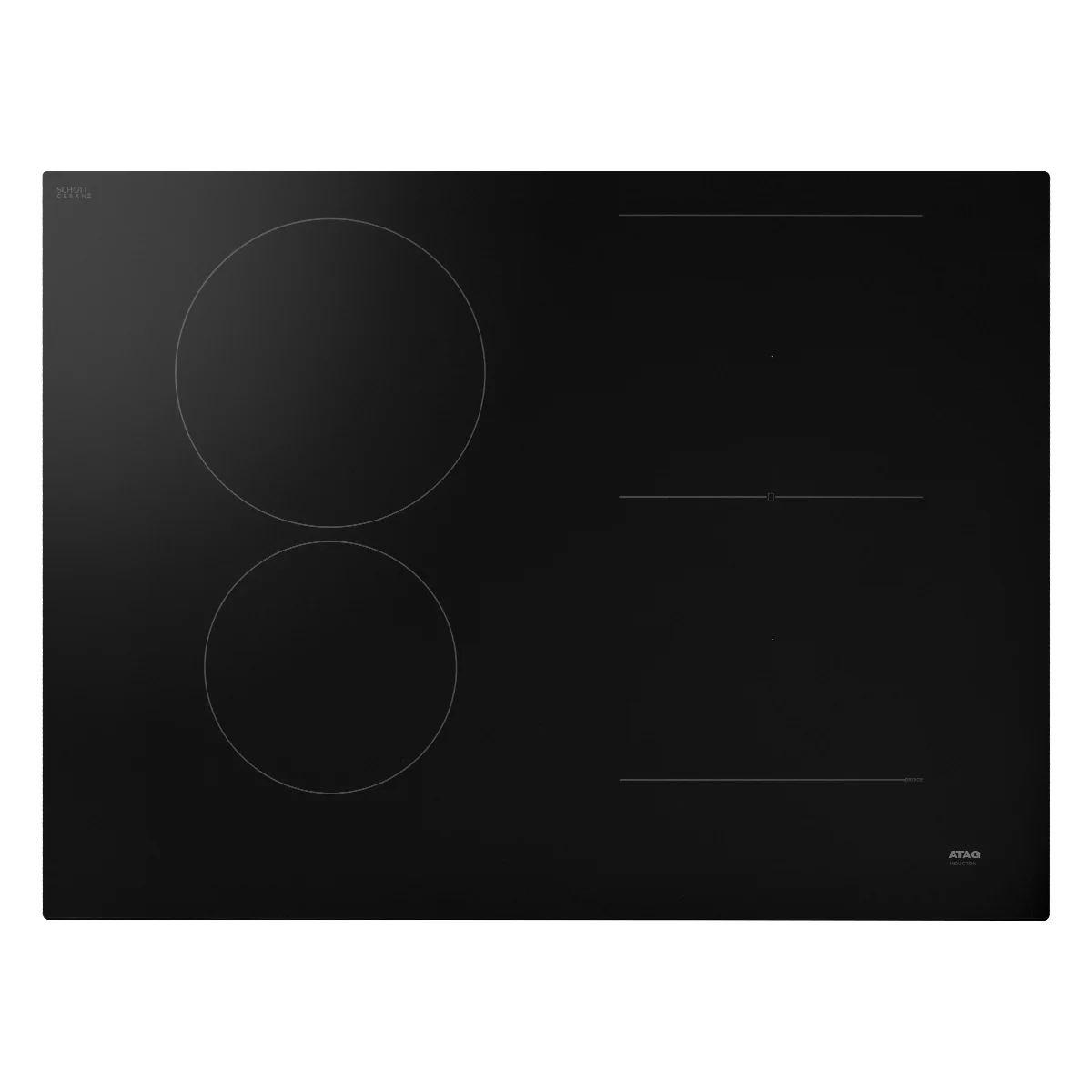 ATAG BIH07471EV kookplaat Zwart Ingebouwd 70 cm Inductiekookplaat zones 4 zone(s) - Afbeelding 2