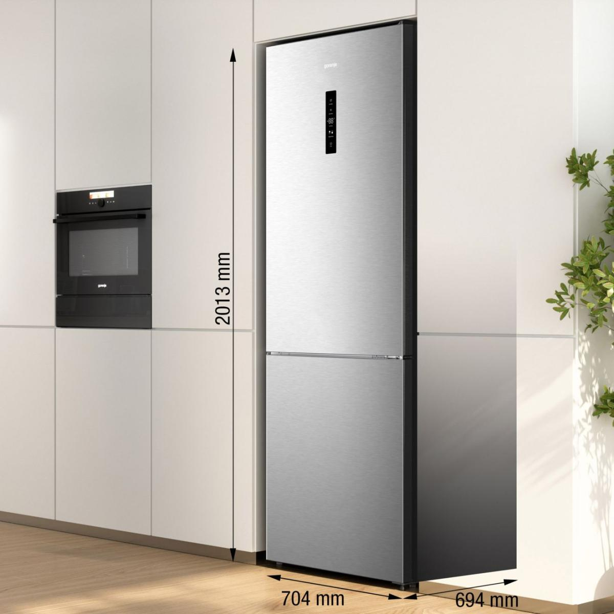 Gorenje NRK720CAXL4 Vrijstaand 495 l C Roestvrijstaal – DHZ4890 - Afbeelding 4