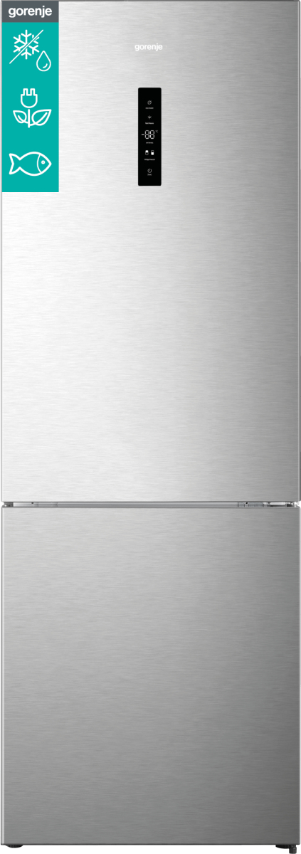Gorenje NRK720CAXL4 Vrijstaand 495 l C Roestvrijstaal – DHZ4890