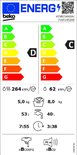 Beko HTV8734XS01 – Was-droogcombinatie - Afbeelding 6