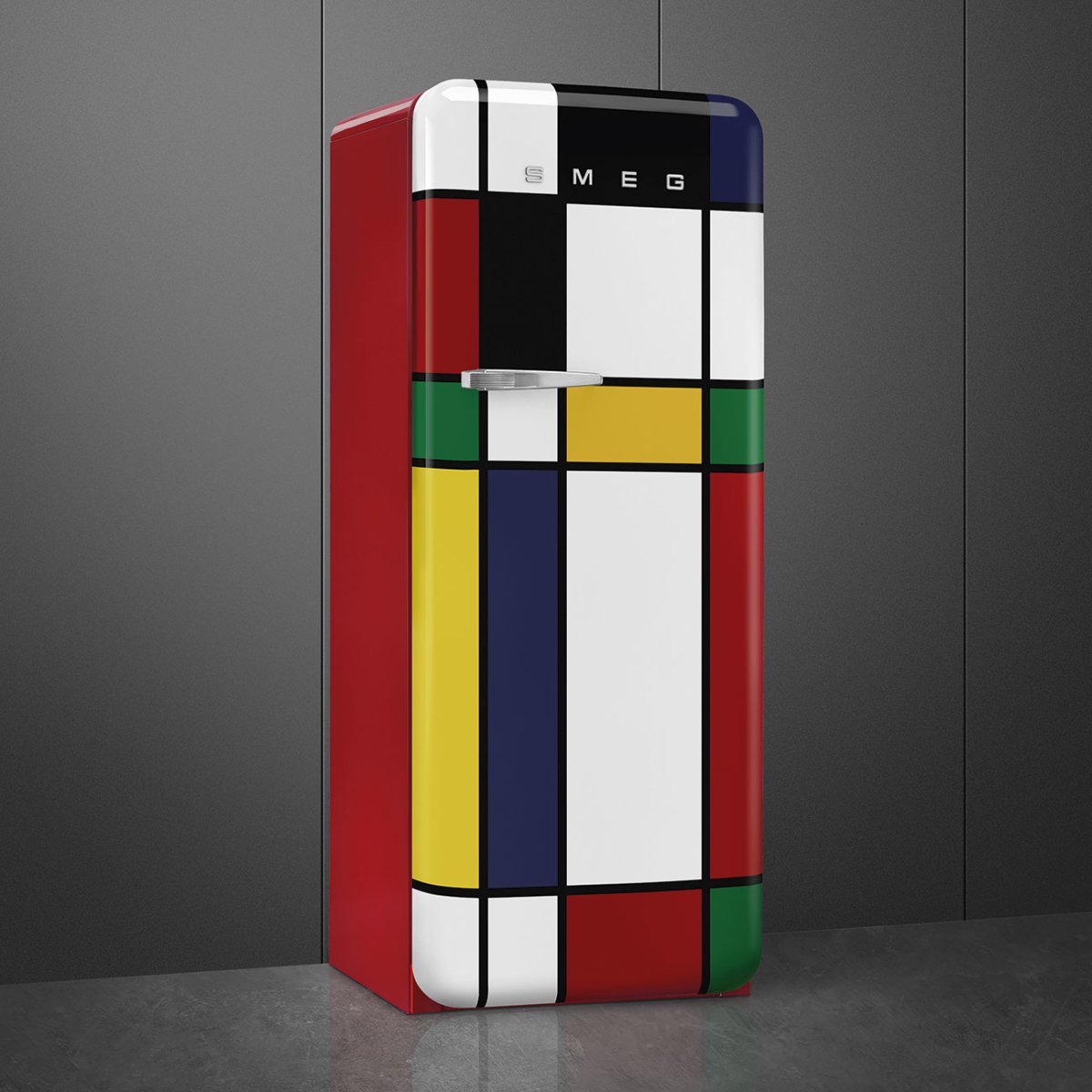 Smeg FAB28RDMC5 combi-koelkast Vrijstaand 270 l D Meerkleurig - Afbeelding 4