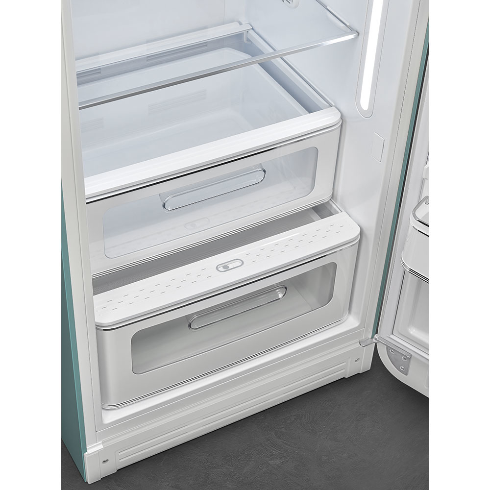 Smeg FAB28RDEG5 combi-koelkast Vrijstaand 270 l D Groen - Afbeelding 8