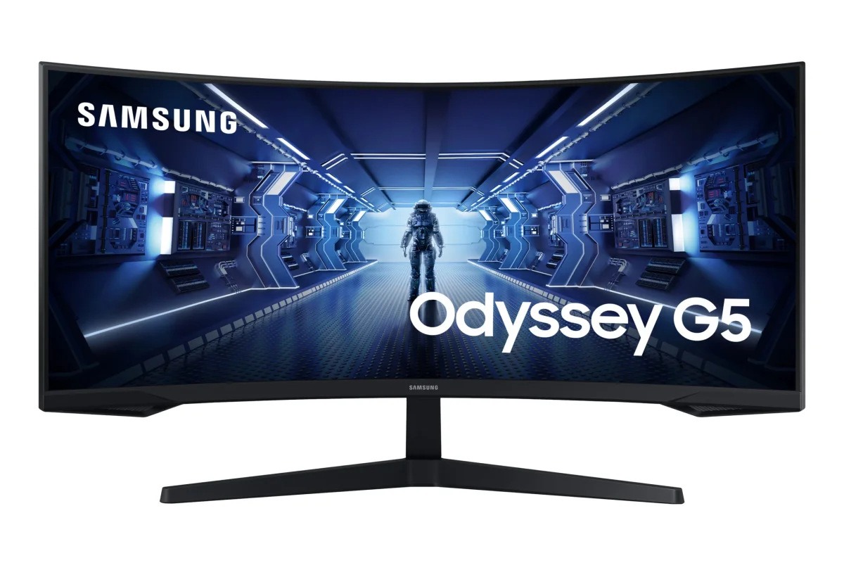 Samsung LC34G55TWWPXXU computer monitor 86,4 cm (34″) 3440 x 1440 Pixels UltraWide Quad HD LED Zwart EWO3113 - Afbeelding 3
