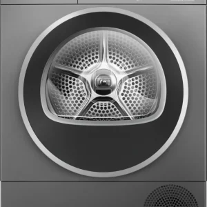 Bosch Serie 6 WQG235DINL wasdroger Vrijstaand Voorbelading 8 kg Grijs