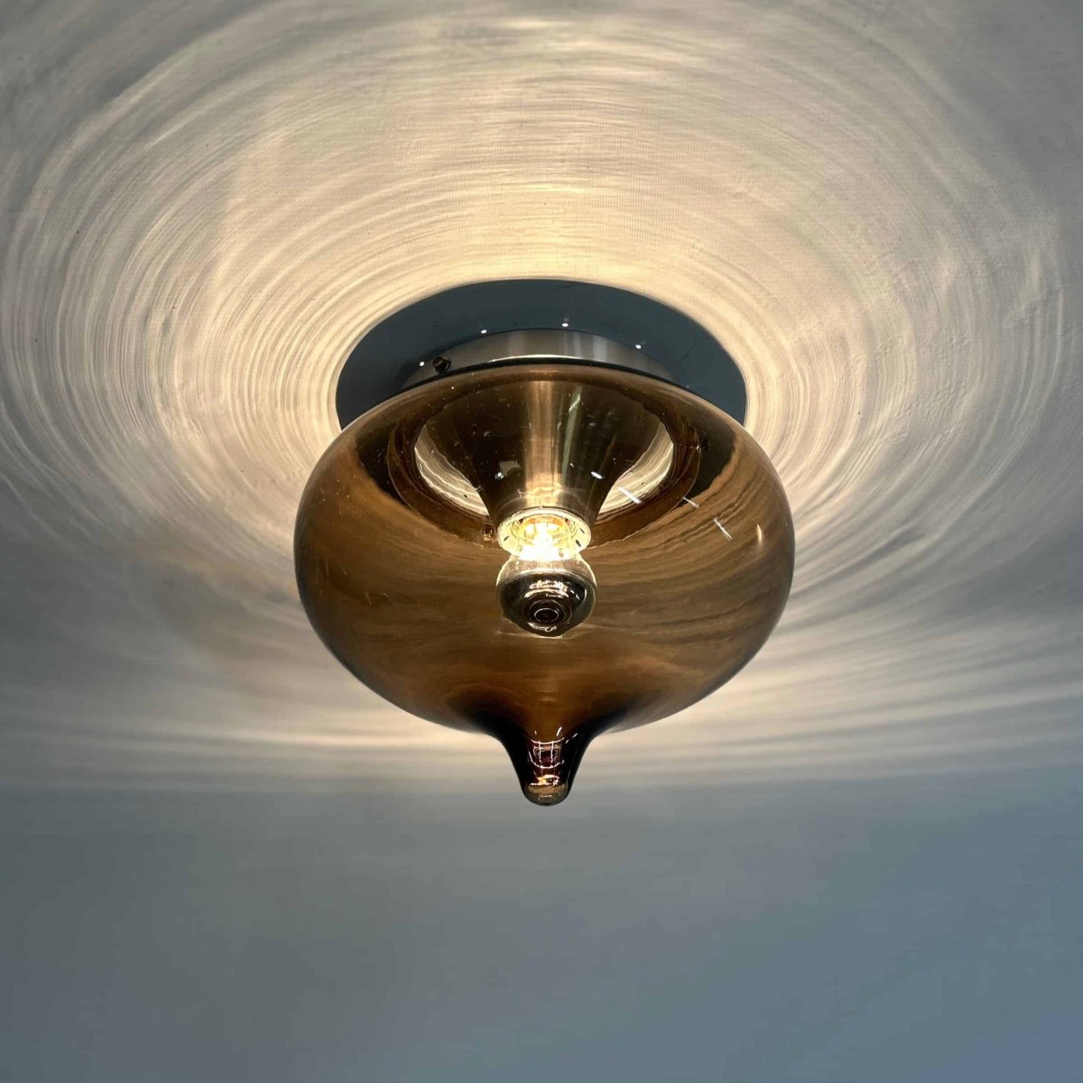 Plafondlamp ‘Druppel’ van Dijkstra, 1970s | 30 cm - Afbeelding 5