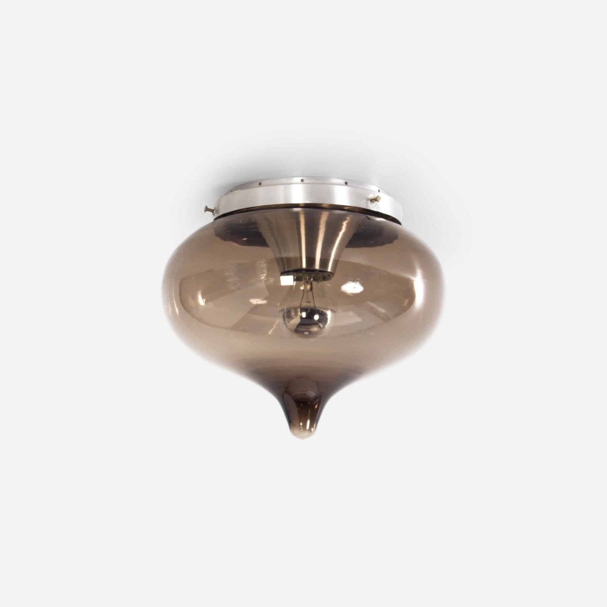 Plafondlamp ‘Druppel’ van Dijkstra, 1970s | 30 cm - Afbeelding 2