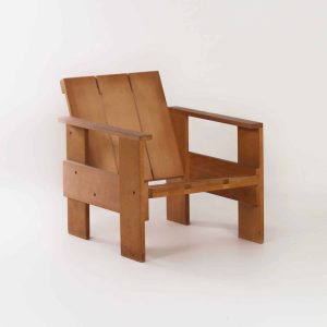 Kratstoel van Gerrit Rietveld voor Cassina, 1980s