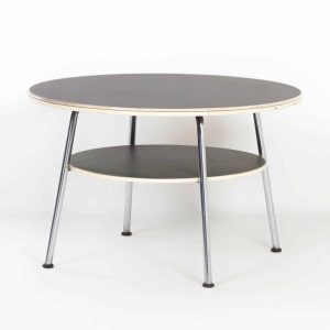 Ronde Salontafel 529 van W.H. Gispen, 1950s – Grote Versie