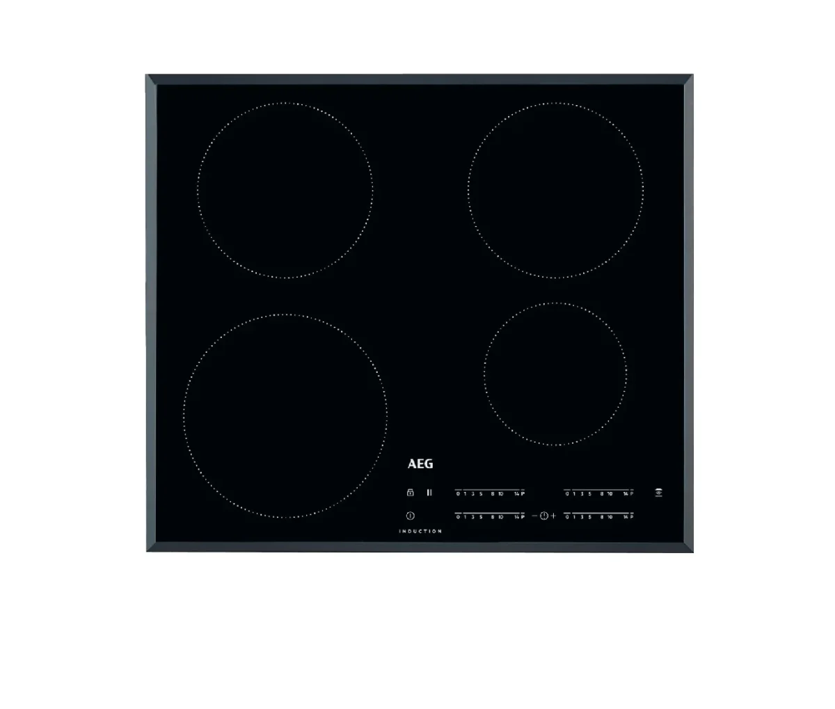 AEG IKB64411FB Zwart Ingebouwd Inductiekookplaat zones 4 zone(s) - Afbeelding 2