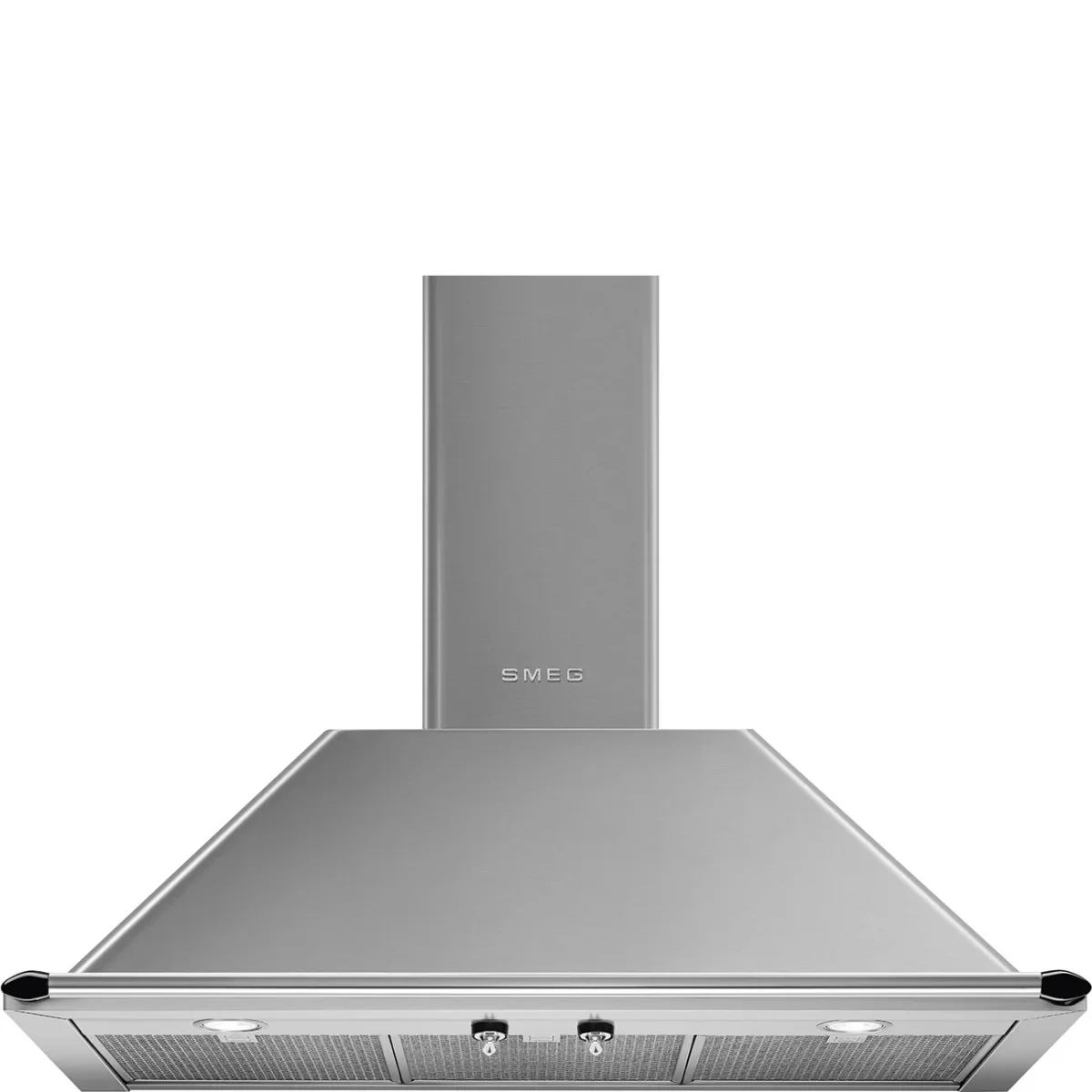 Smeg KTR90XE afzuigkap wand model in rvs met randafzuiging - Afbeelding 2
