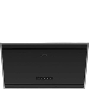 Smeg KV394MB afzuigkap Muurmontage Zwart 730 m³/h A