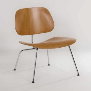 LCM Fauteuil van Charles en Ray Eames voor Herman Miller – Vroege Editie uit 1954 in Berkenhout