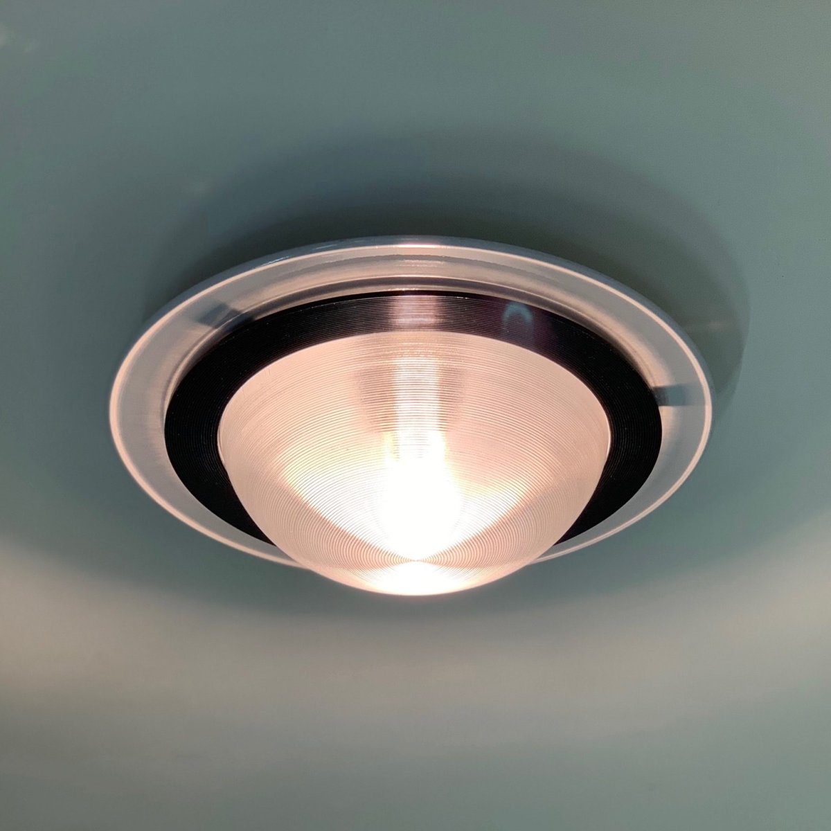 Vintage Plafondlamp sat35 van Boccato, Gigante en Zambusi voor Luci, 1980s