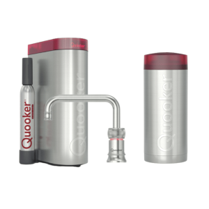 QUOOKER COMBI+ CLASSIC NORDIC SQUARE RVS + CUBE – 22+CNSRVS
