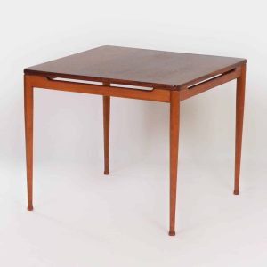 Teak Bijzettafel van Hartmut Lohmeyer voor Wilkhahn, 1950s