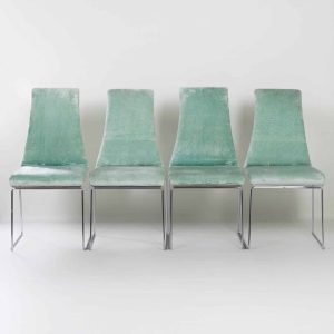 Magnolia Eetkamerstoelen van Kazuhide Takahama voor Dino Gavina, 2000s | Set van 4