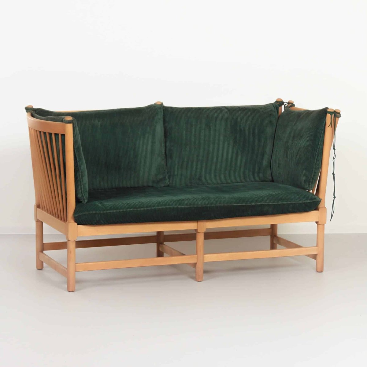 Spoke-Back Bank van Borge Morgensen voor Fritz Hansen, 1963 | Vroege Editie - Afbeelding 2