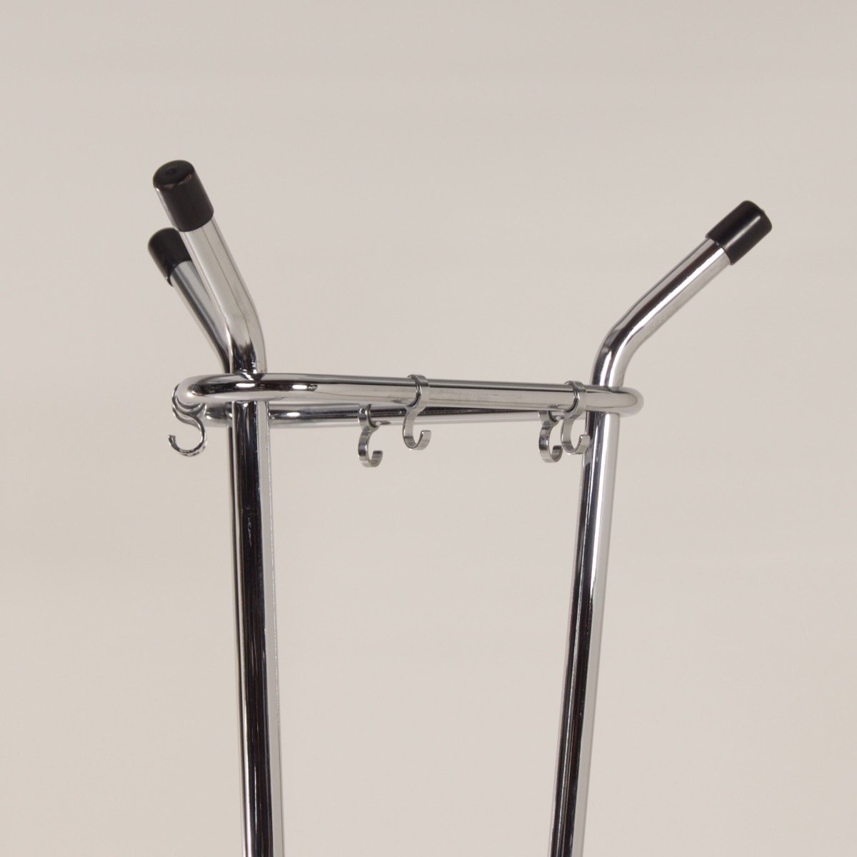 Staande Bauhaus Kapstok van Verchroomd Metaal van Tubax, 1960s - Afbeelding 6