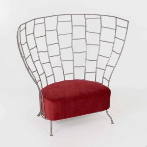 Sculpturale Loveseat van Boda Horak voor Anthologie Quartett, 1990s