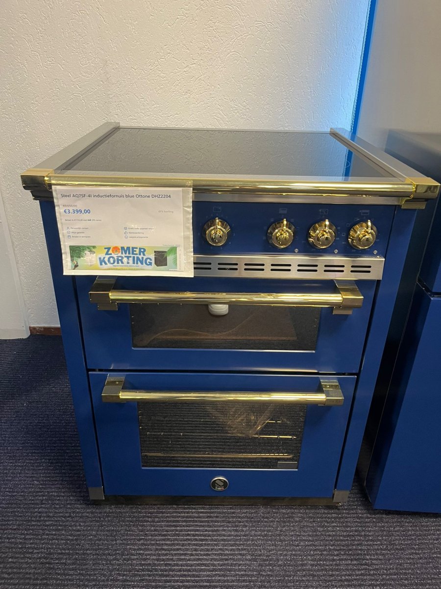 Steel AQ7SF‑4I inductiefornuis blue Ottone DHZ2204 - Afbeelding 2
