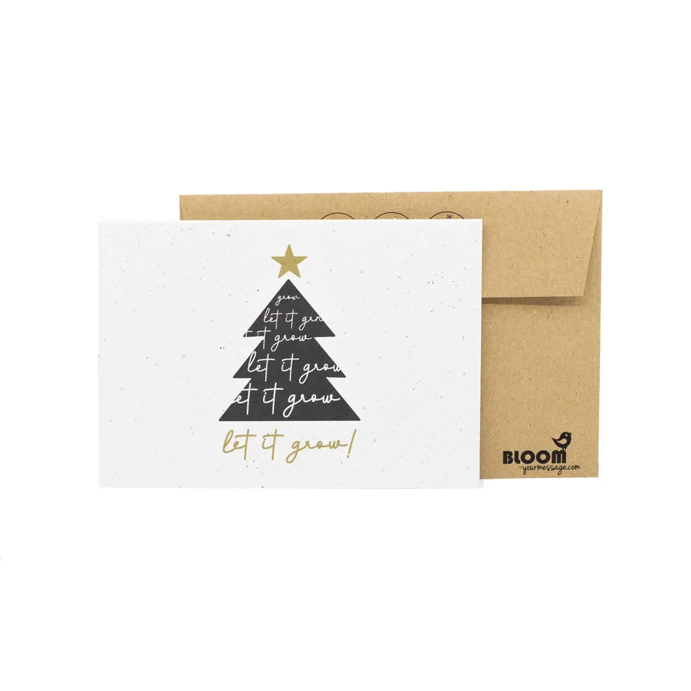 BLOOM – Plantbare Kerstkaarten - Afbeelding 5
