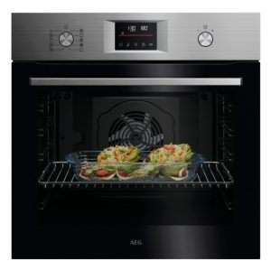 AEG Series 5000 OU5PB40ZSM + TR2LV Zwart, Roestvrijstaal DHZ4202A