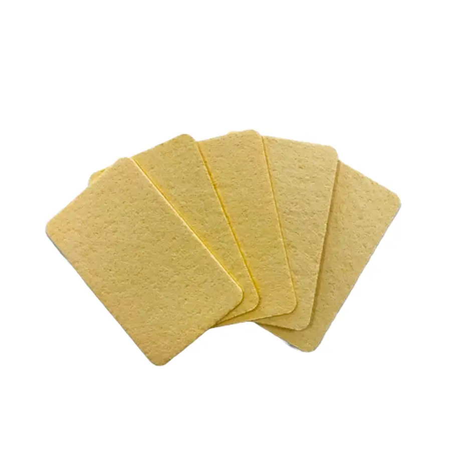 LiveCoco – Composteerbare schoonmaaksponsjes (5-pack) - Afbeelding 3