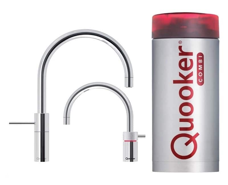 QUOOKER COMBI NORDIC ROUND TWINTAP CHROOM – 22NRCHRTT - Afbeelding 2
