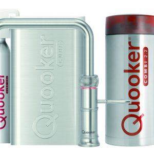 QUOOKER COMBI CLASSIC FUSION SQUARE RVS + CUBE – 22CFSRVS