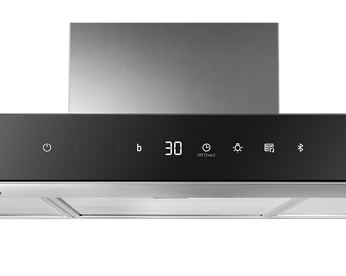 Samsung NK36C5703TS/UR afzuigkap Muurmontage Wit 622 m³/uur - Afbeelding 6