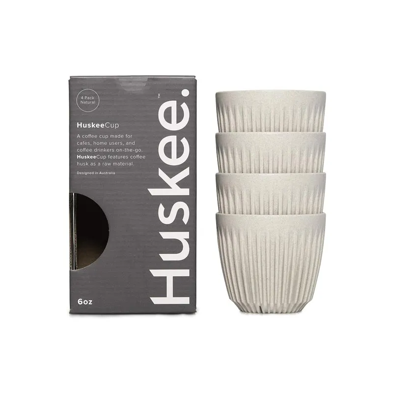 HuskeeCup Small 6oz – Set van 4